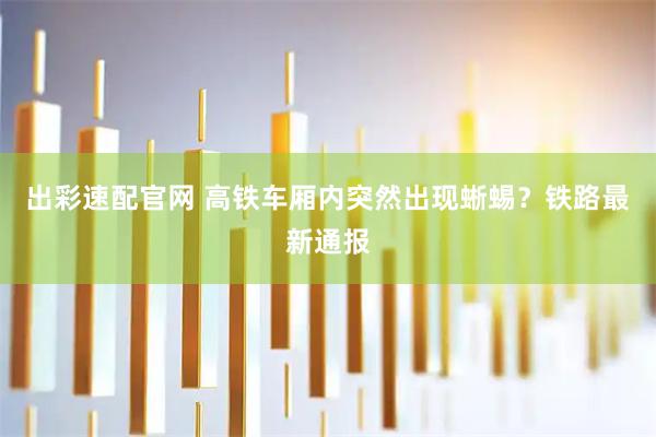 出彩速配官网 高铁车厢内突然出现蜥蜴？铁路最新通报